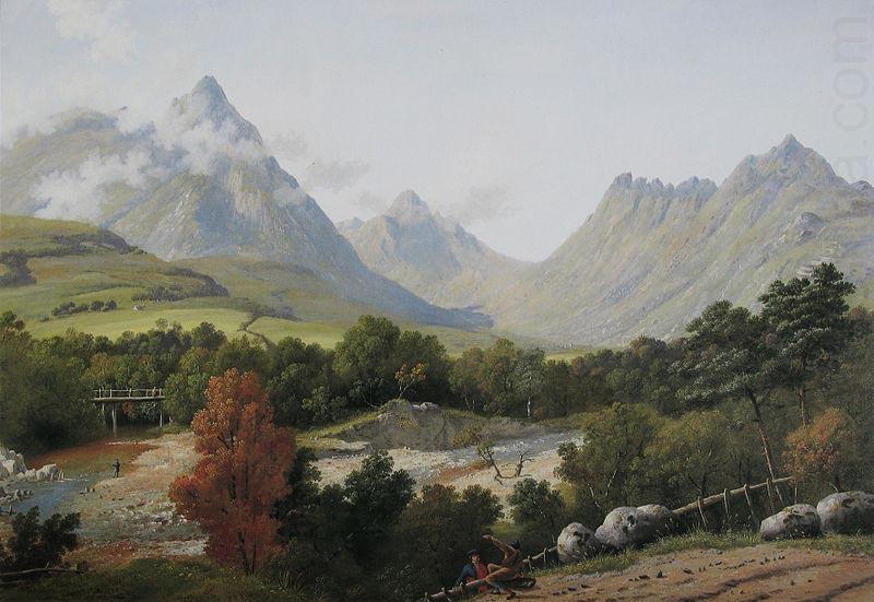 John Knox Arran, Glen Sannox china oil painting image